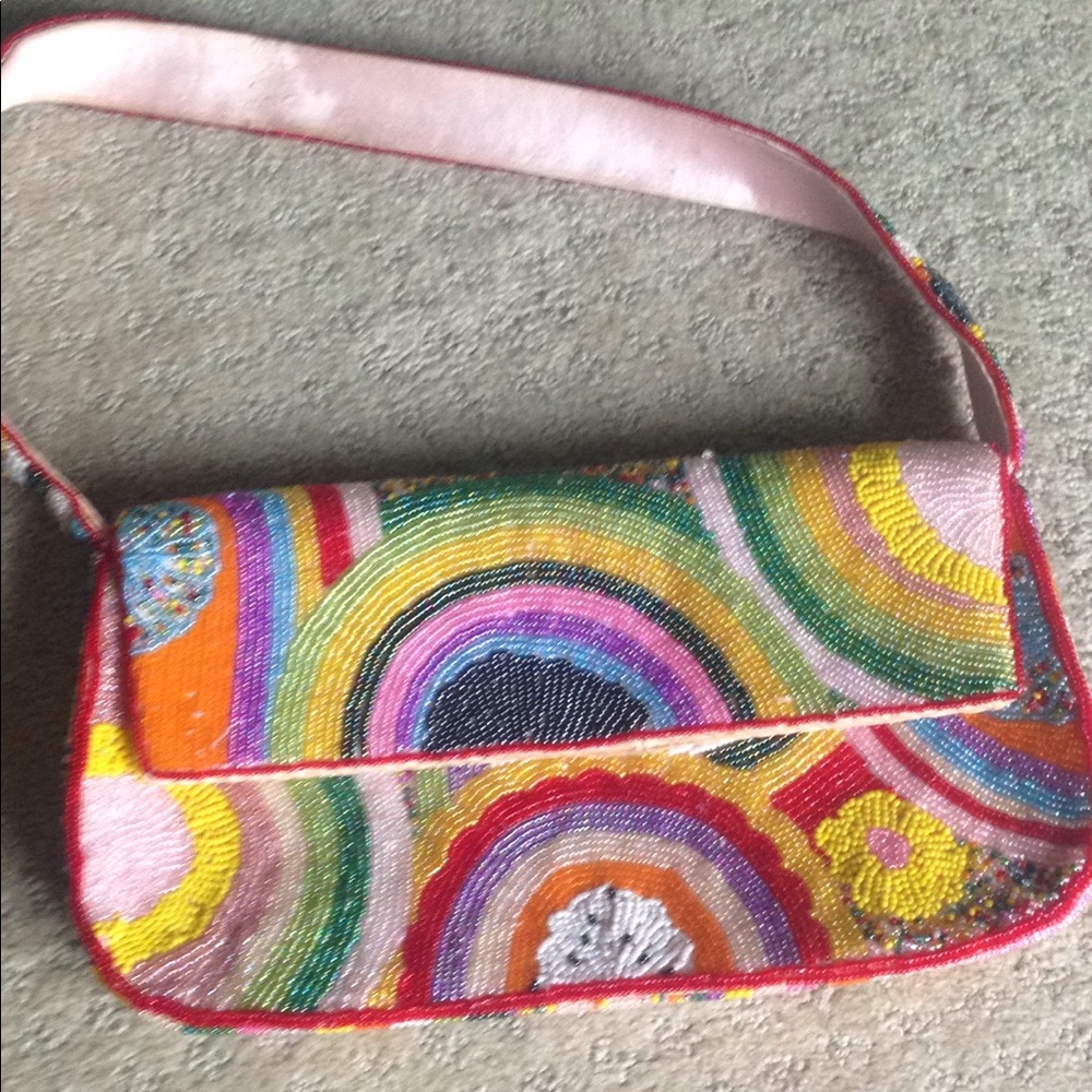 Beaded purse